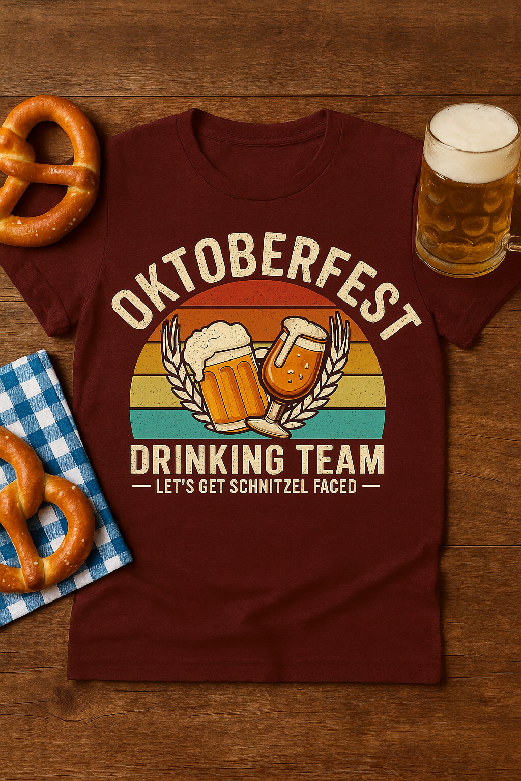 Oktoberfest Drinking Team Unisex t-shirt