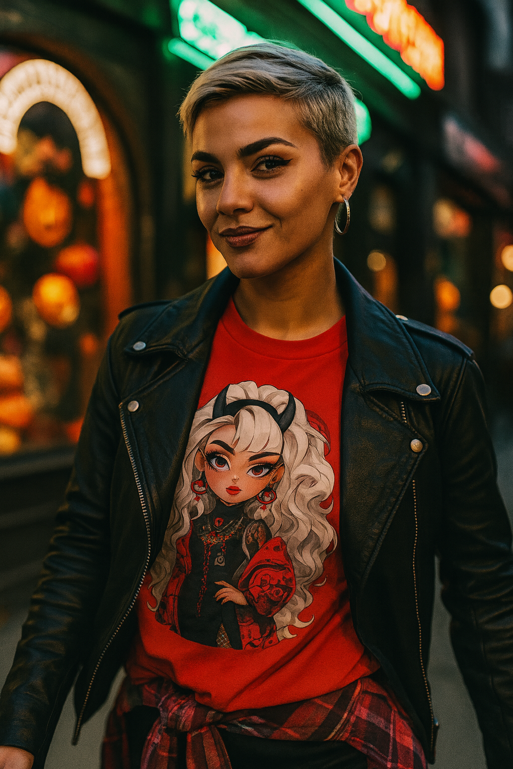 Gothic Devil Women's Relaxed T-Shirt