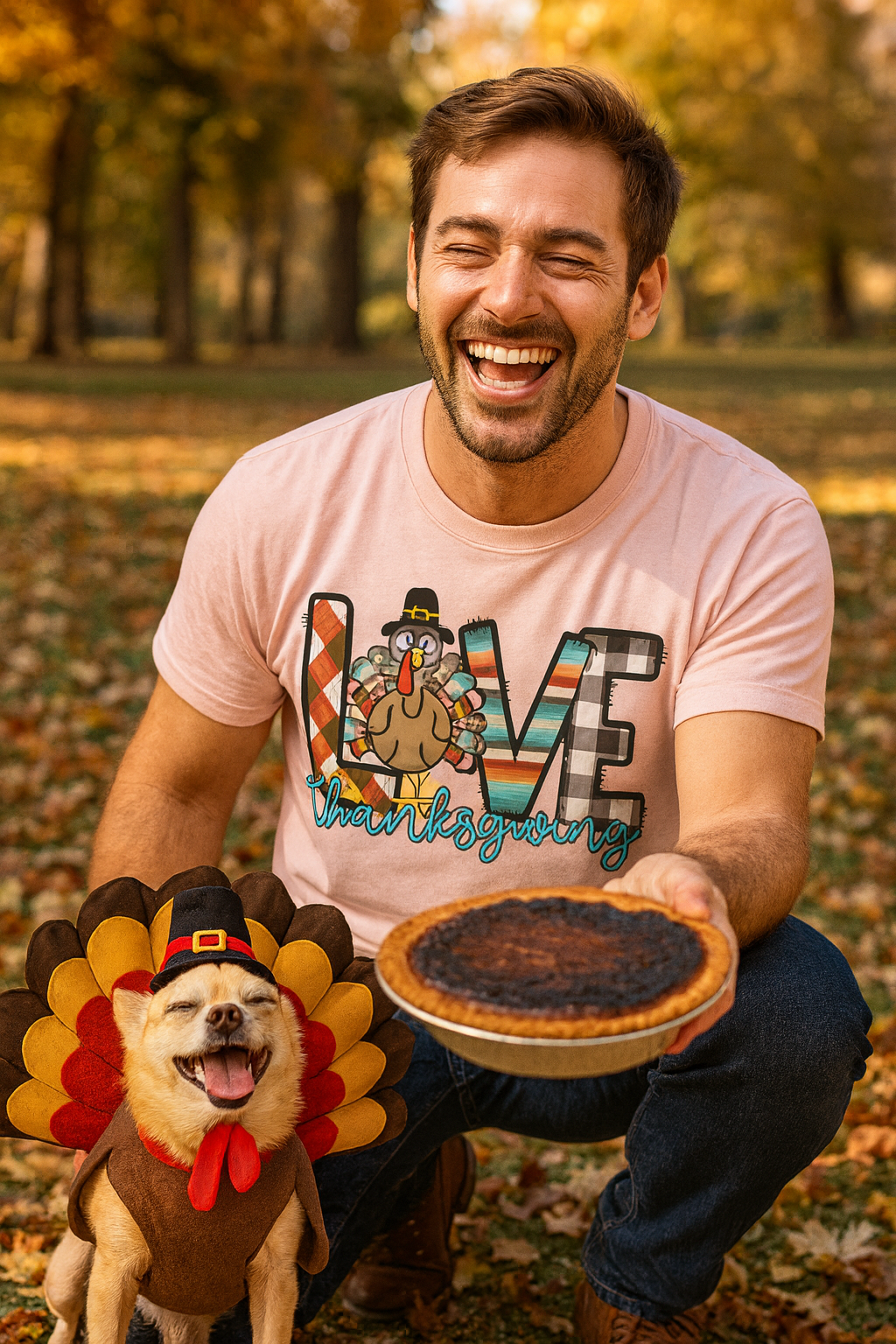 Love Thanksgiving - Unisex t-shirt