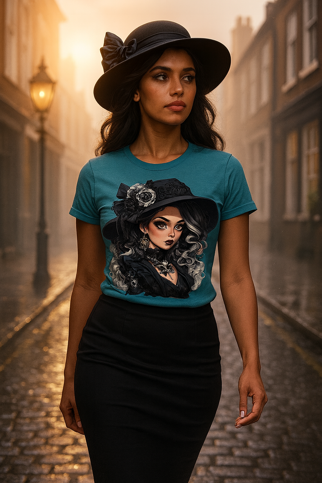 Victorian Gothic Women's Relaxed T-Shirt