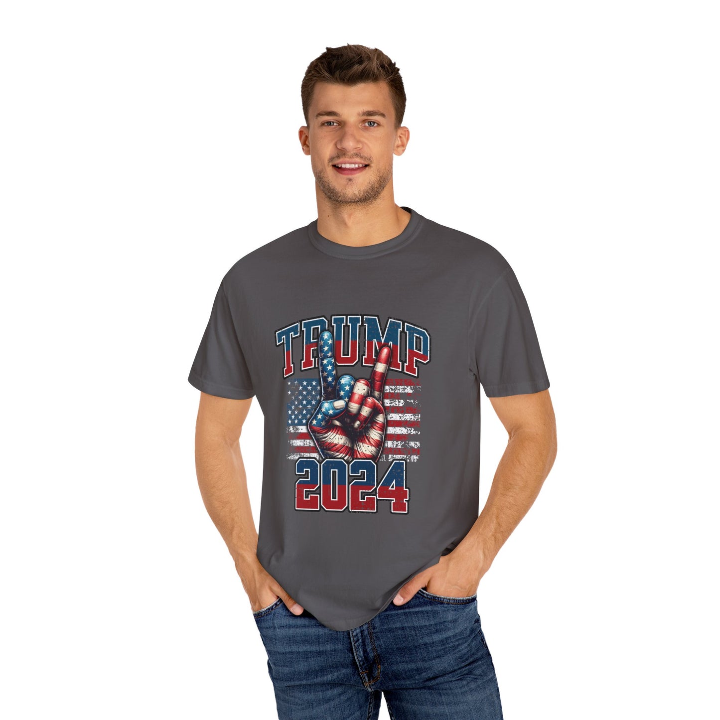 Trump TAB 2024 -  Unisex Garment-Dyed T-shirt