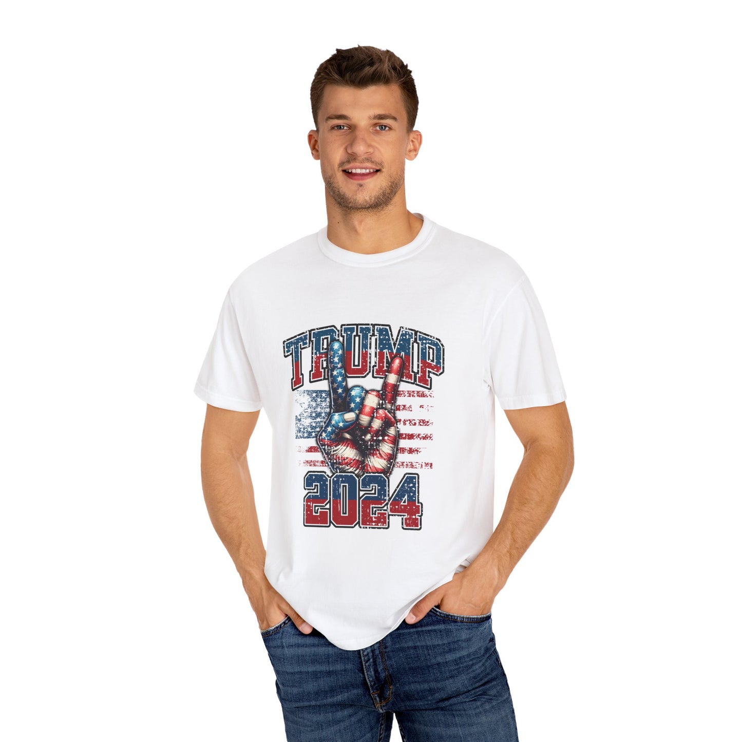 Trump TAB 2024 -  Unisex Garment-Dyed T-shirt