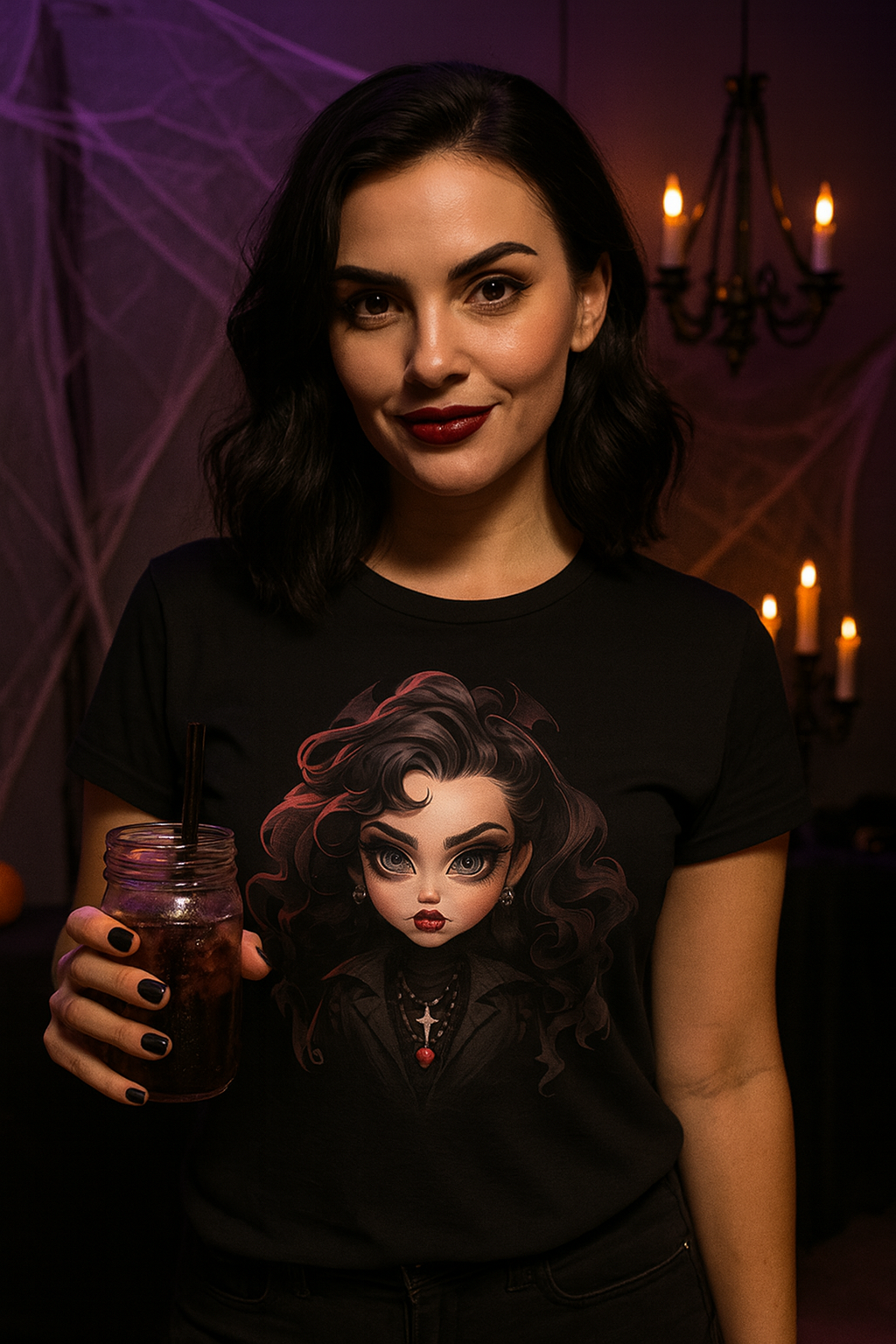Gothic Vamp Women's Relaxed T-Shirt