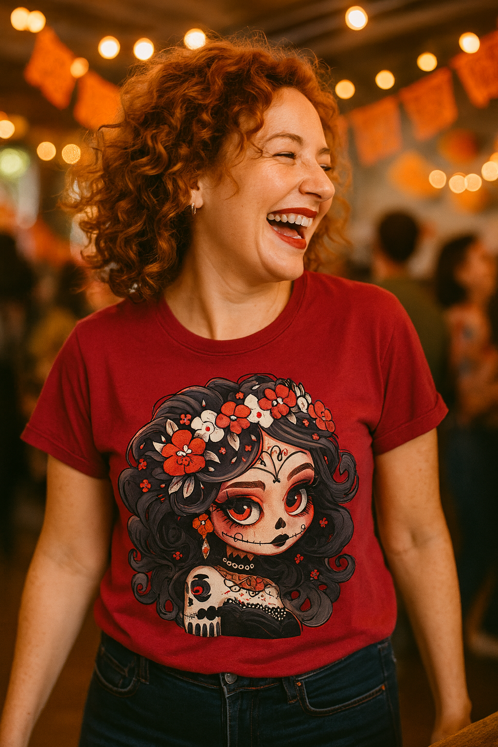 Day of the Dead Women's Relaxed T-Shirt