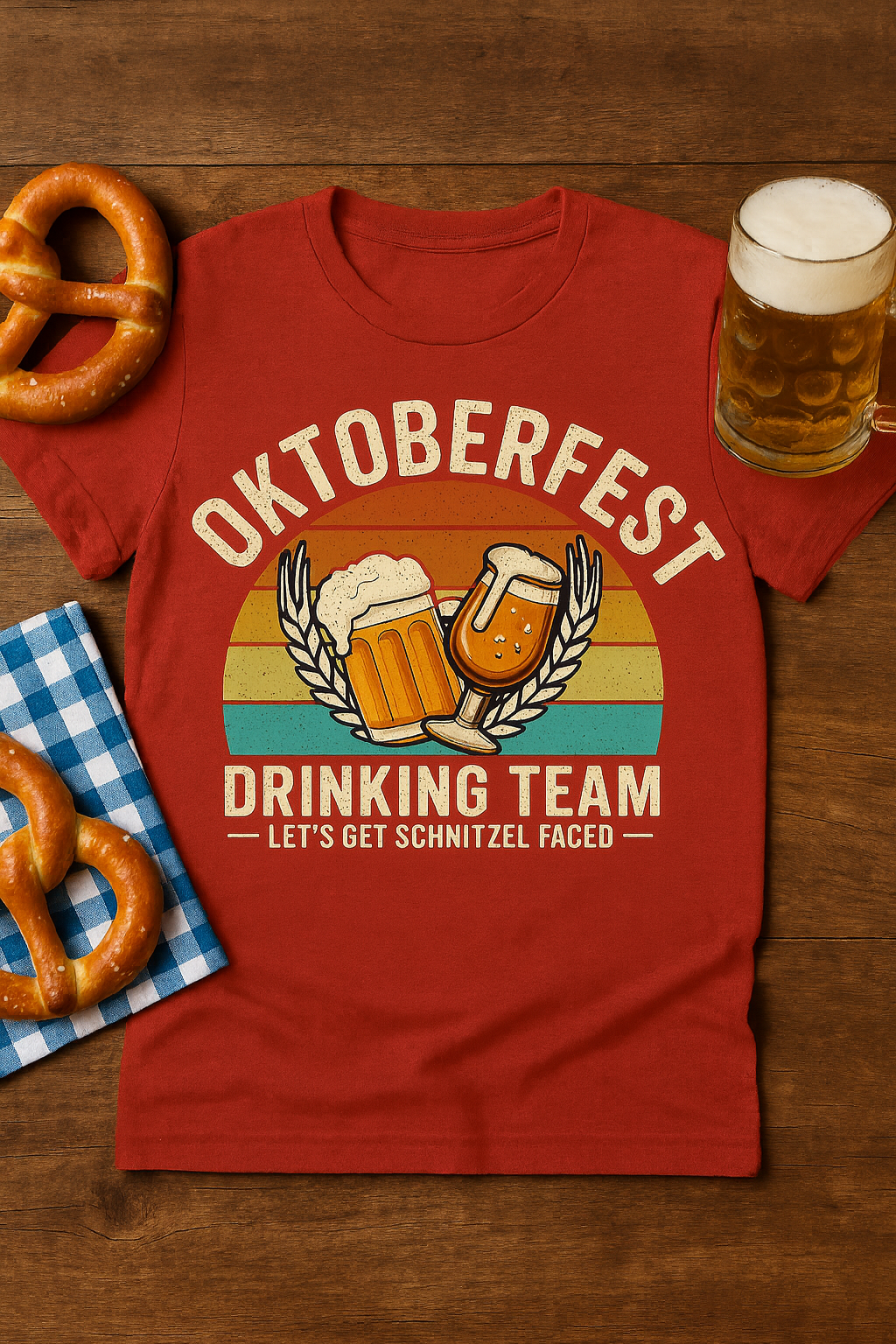 Oktoberfest  Drinking Team Unisex t-shirt