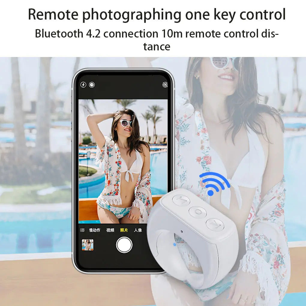 Mobile Selfie Remote Control Ring