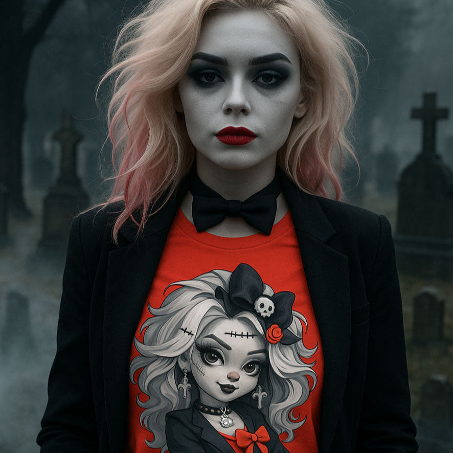 Spooky Gothic Women's Relaxed T-Shirt