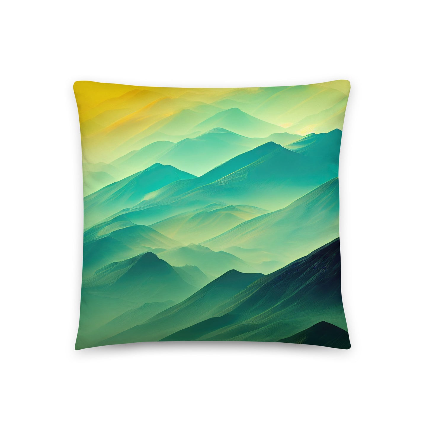 Mountain Serenity Basic Pillow