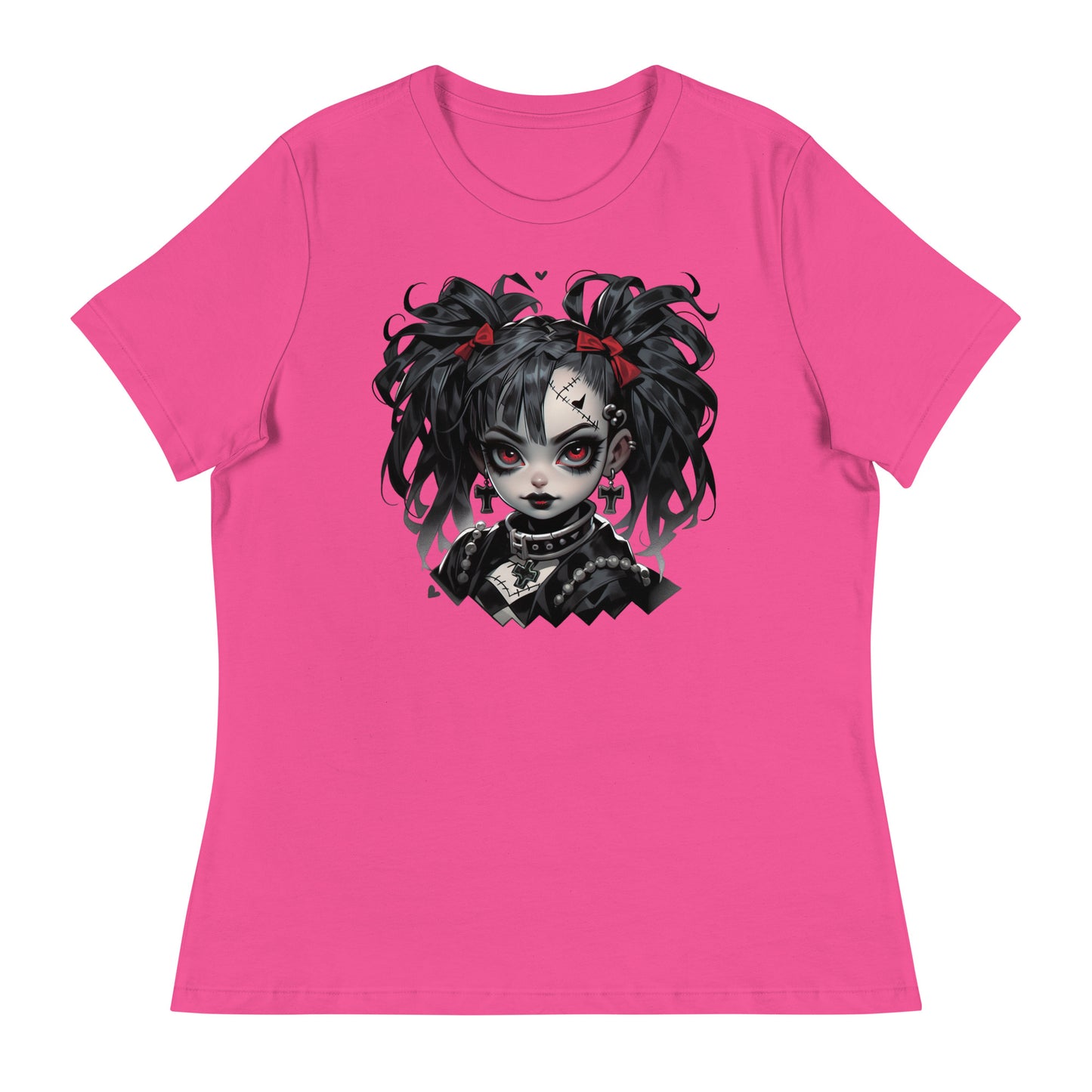 Punk Gothic Women's Relaxed T-Shirt