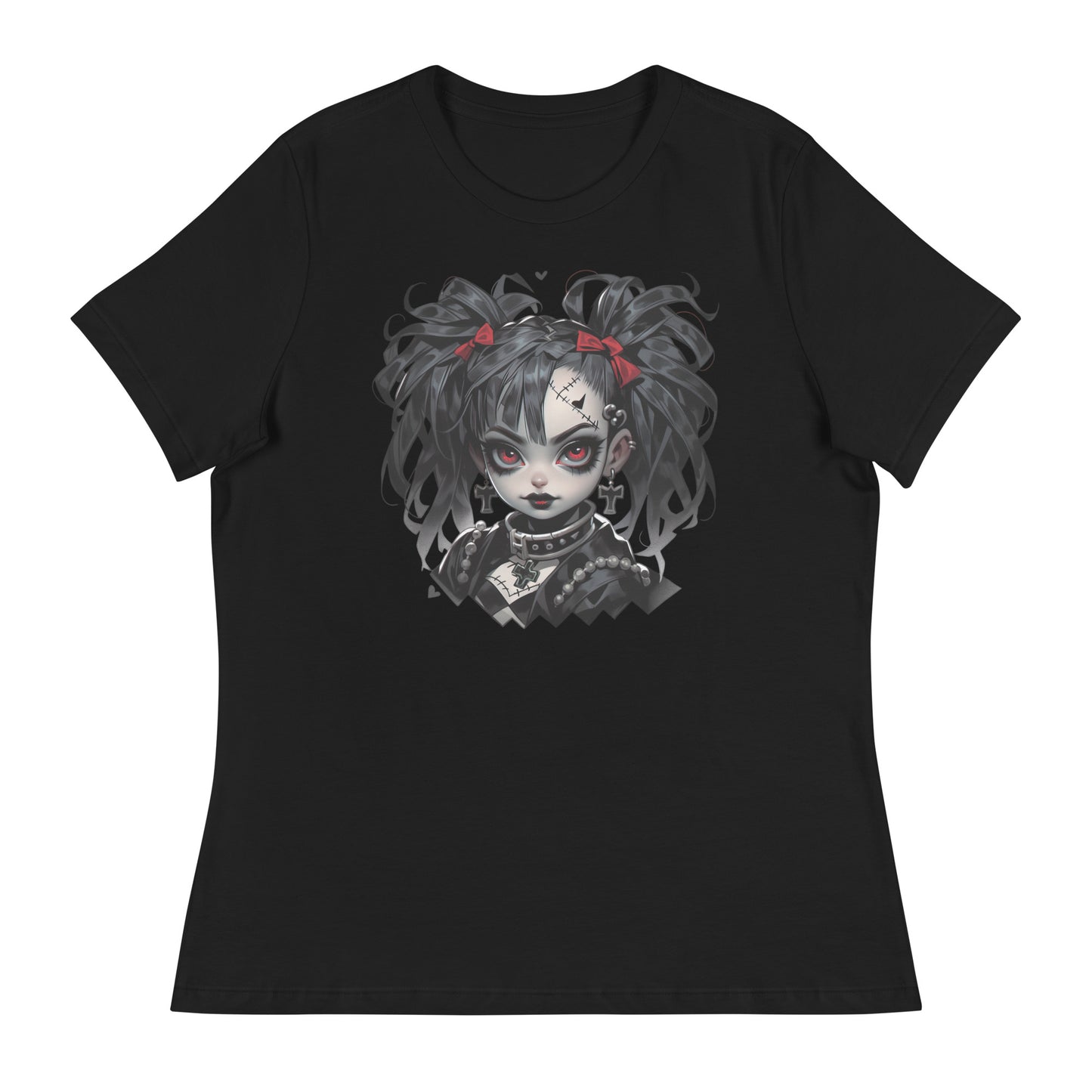 Punk Gothic Women's Relaxed T-Shirt