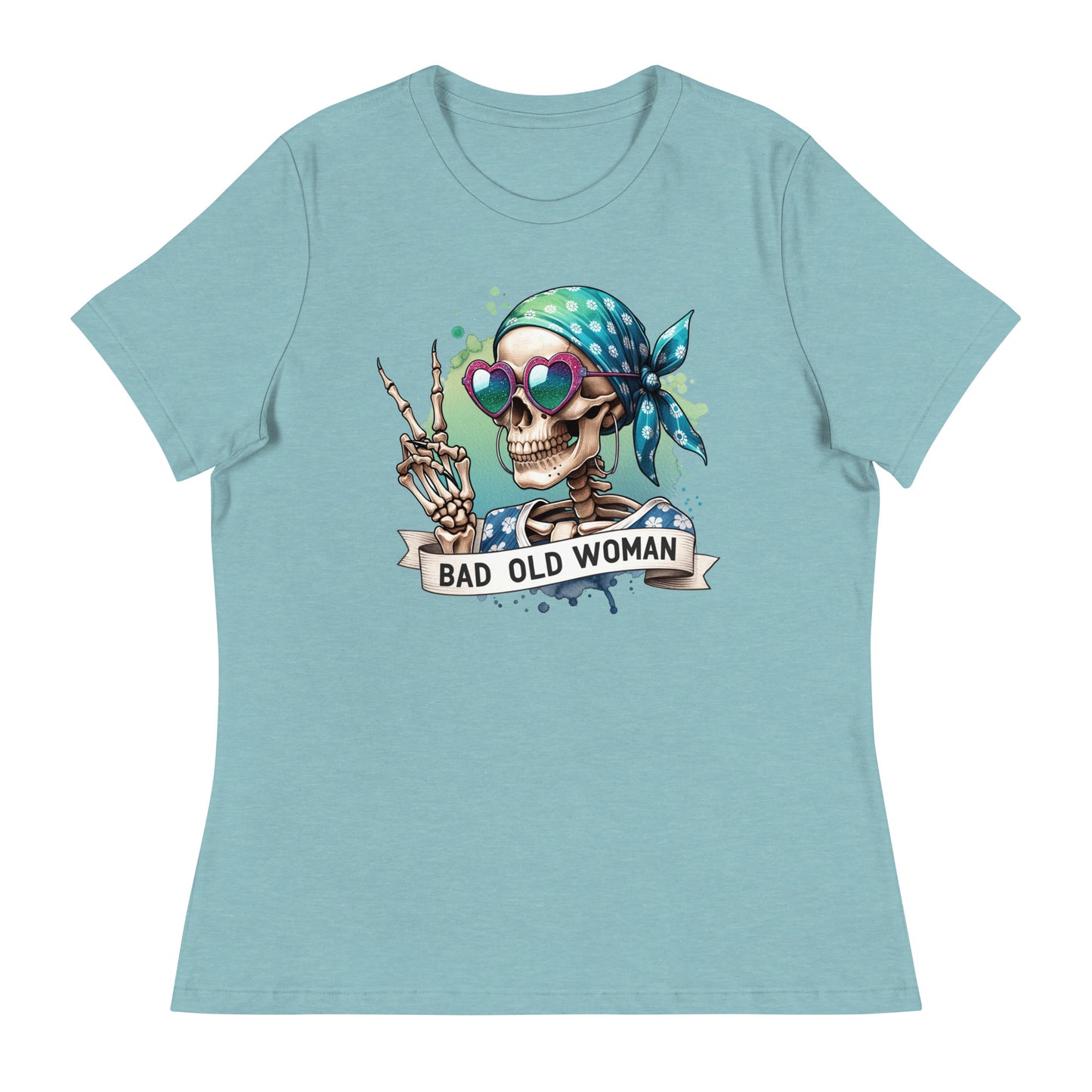 Bad Old  Skull Women's Relaxed T-Shirt