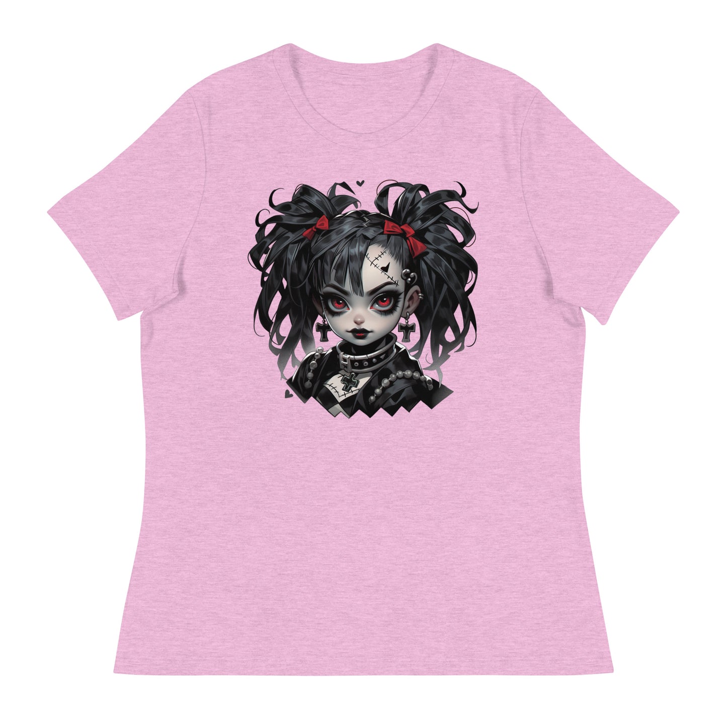 Punk Gothic Women's Relaxed T-Shirt