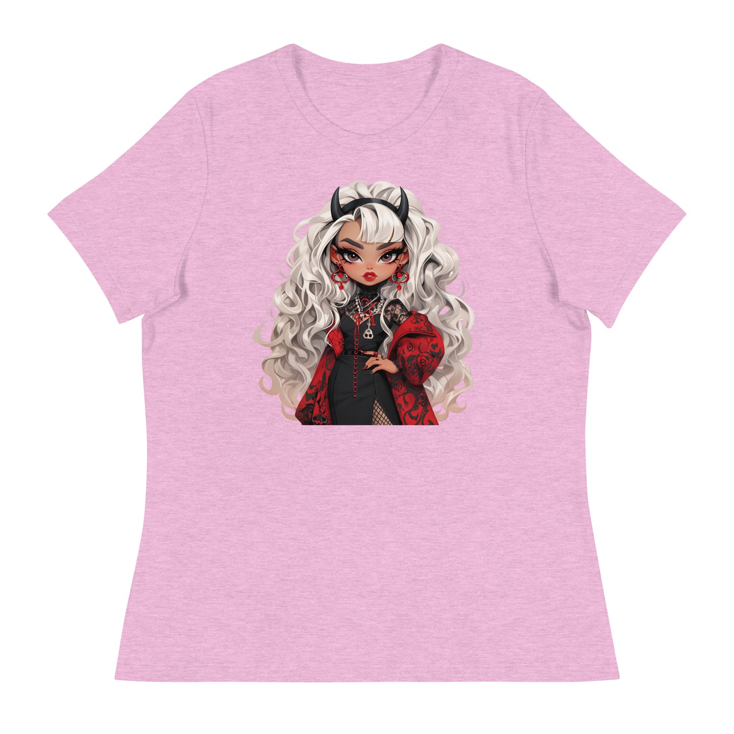 Gothic Devil Women's Relaxed T-Shirt