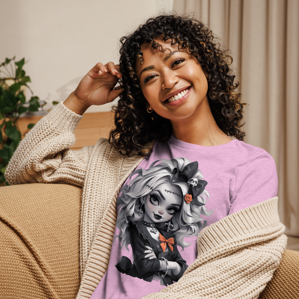 Spooky Gothic Women's Relaxed T-Shirt