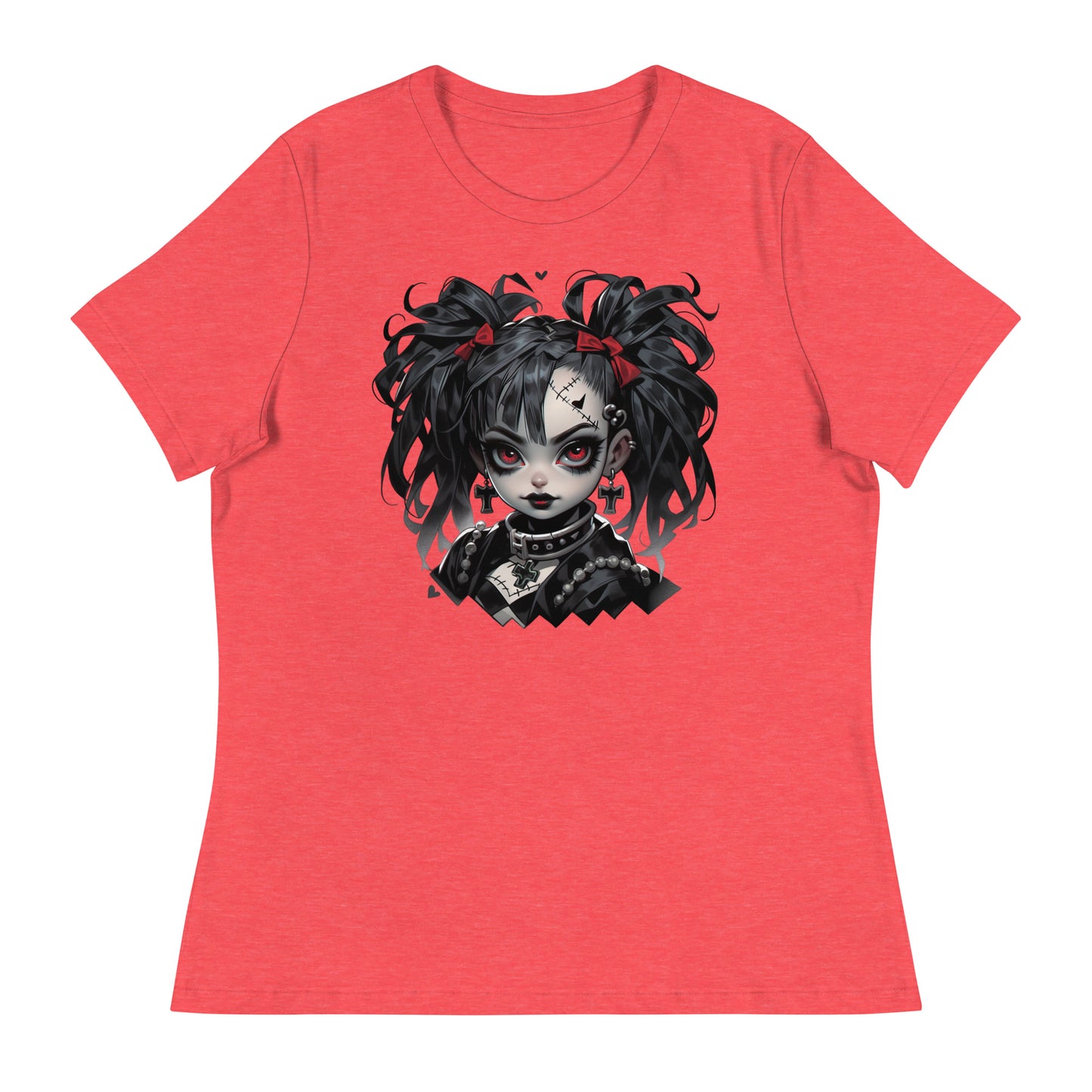 Punk Gothic Women's Relaxed T-Shirt