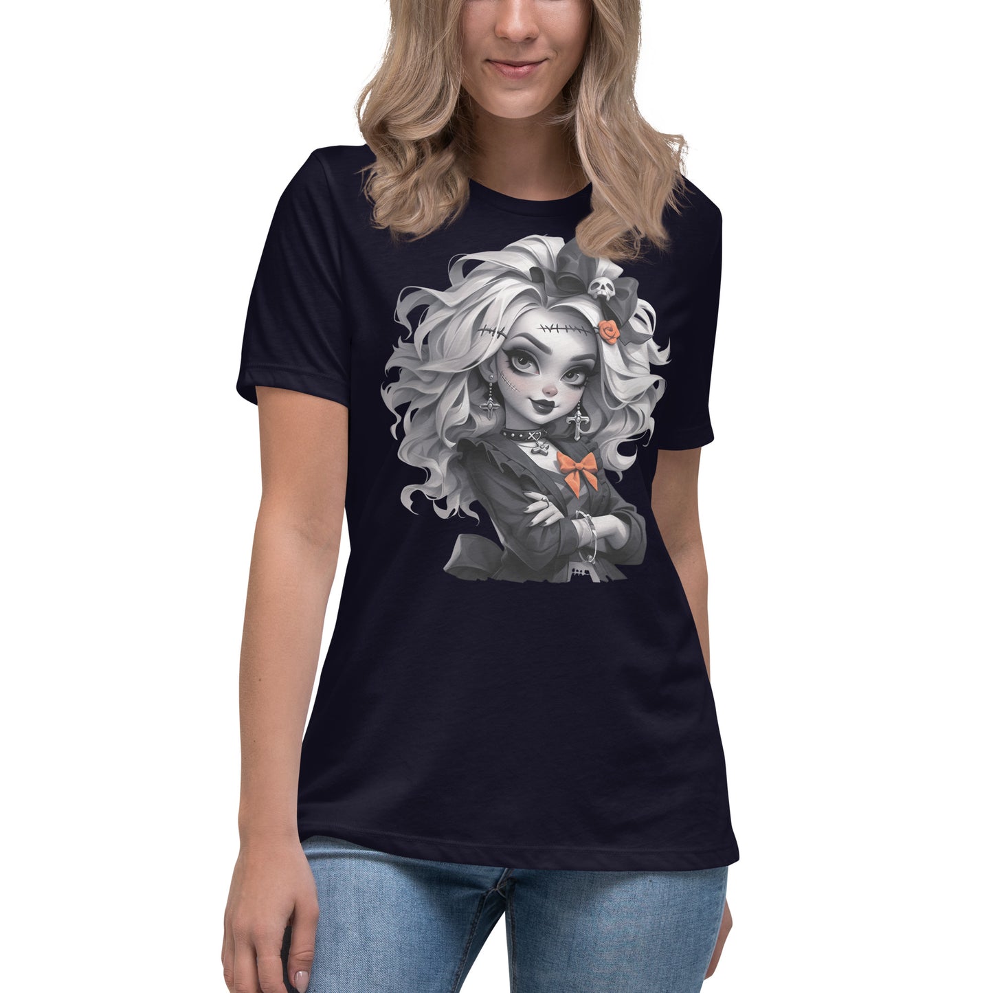 Spooky Gothic Women's Relaxed T-Shirt