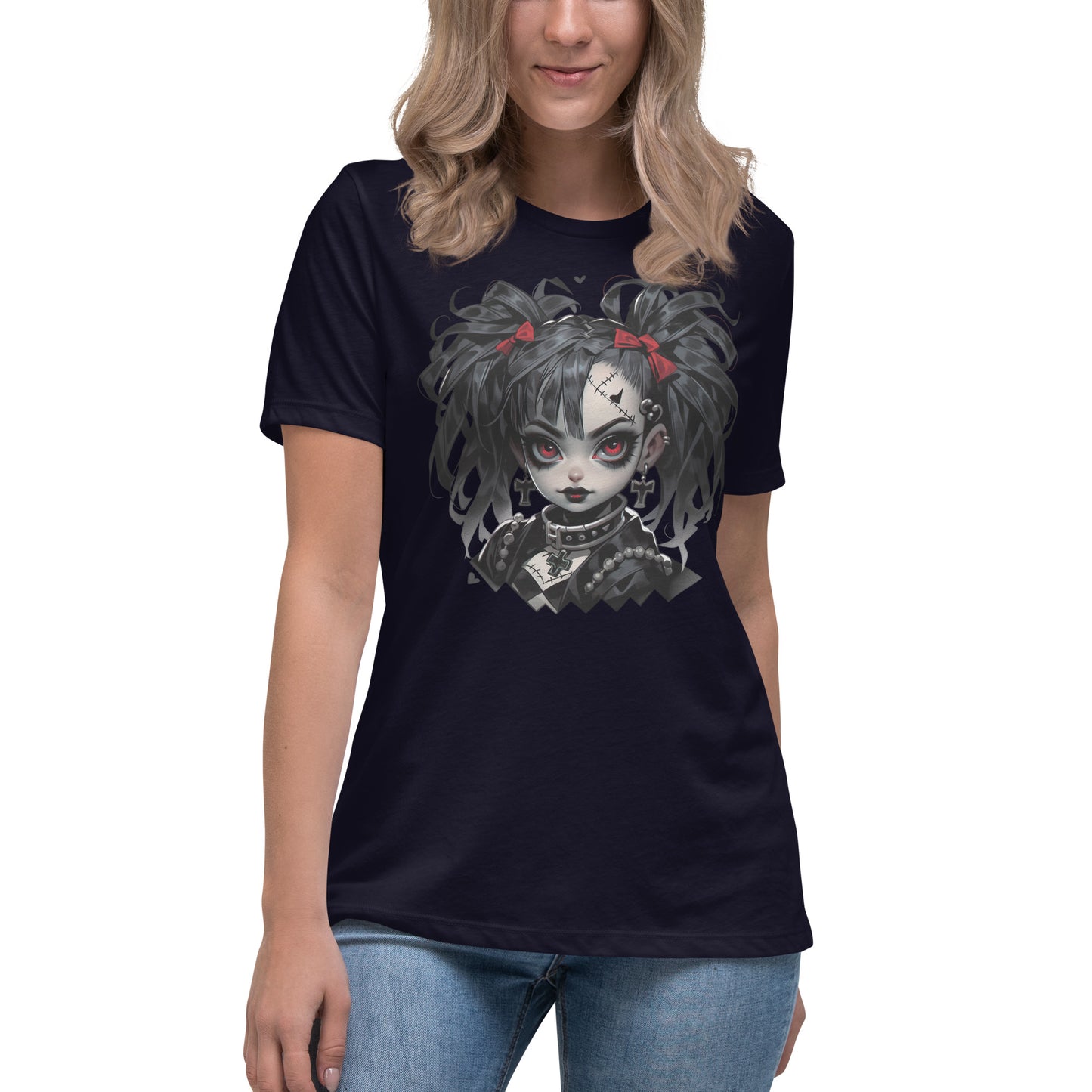 Punk Gothic Women's Relaxed T-Shirt