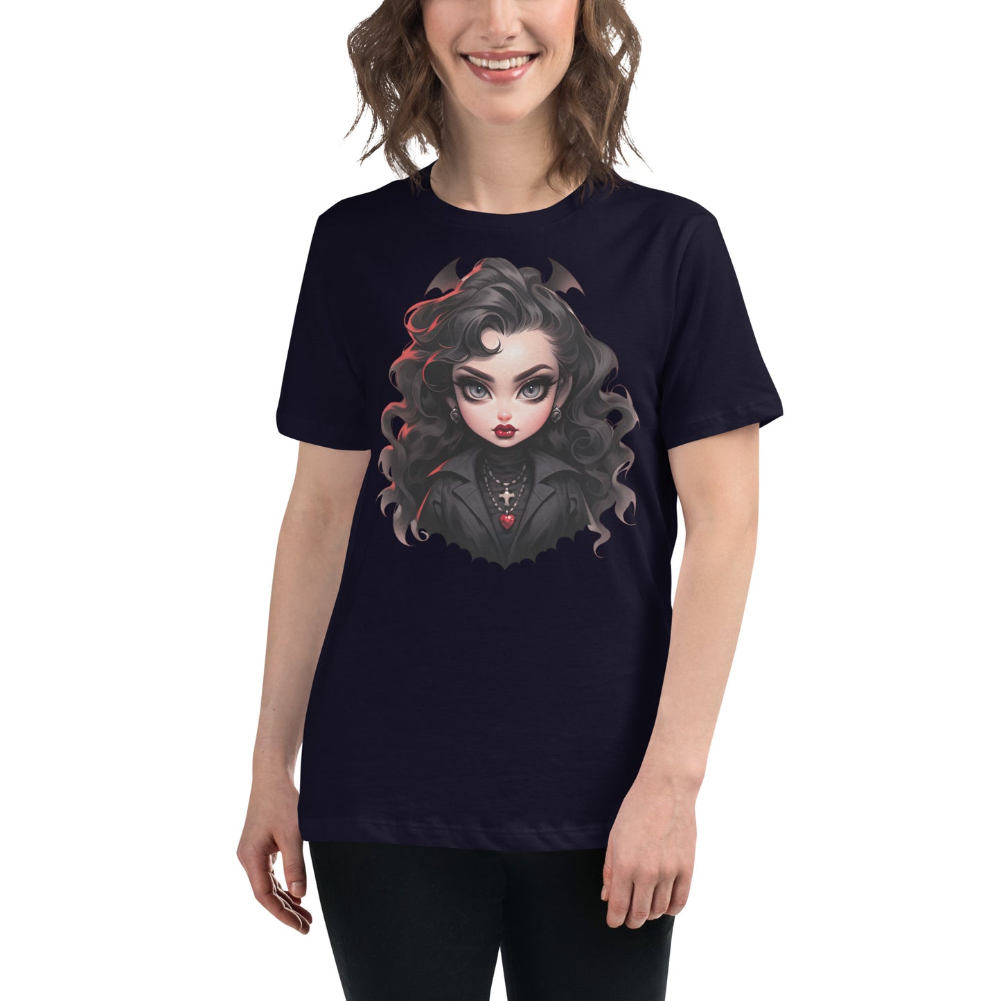 Gothic Vamp Women's Relaxed T-Shirt