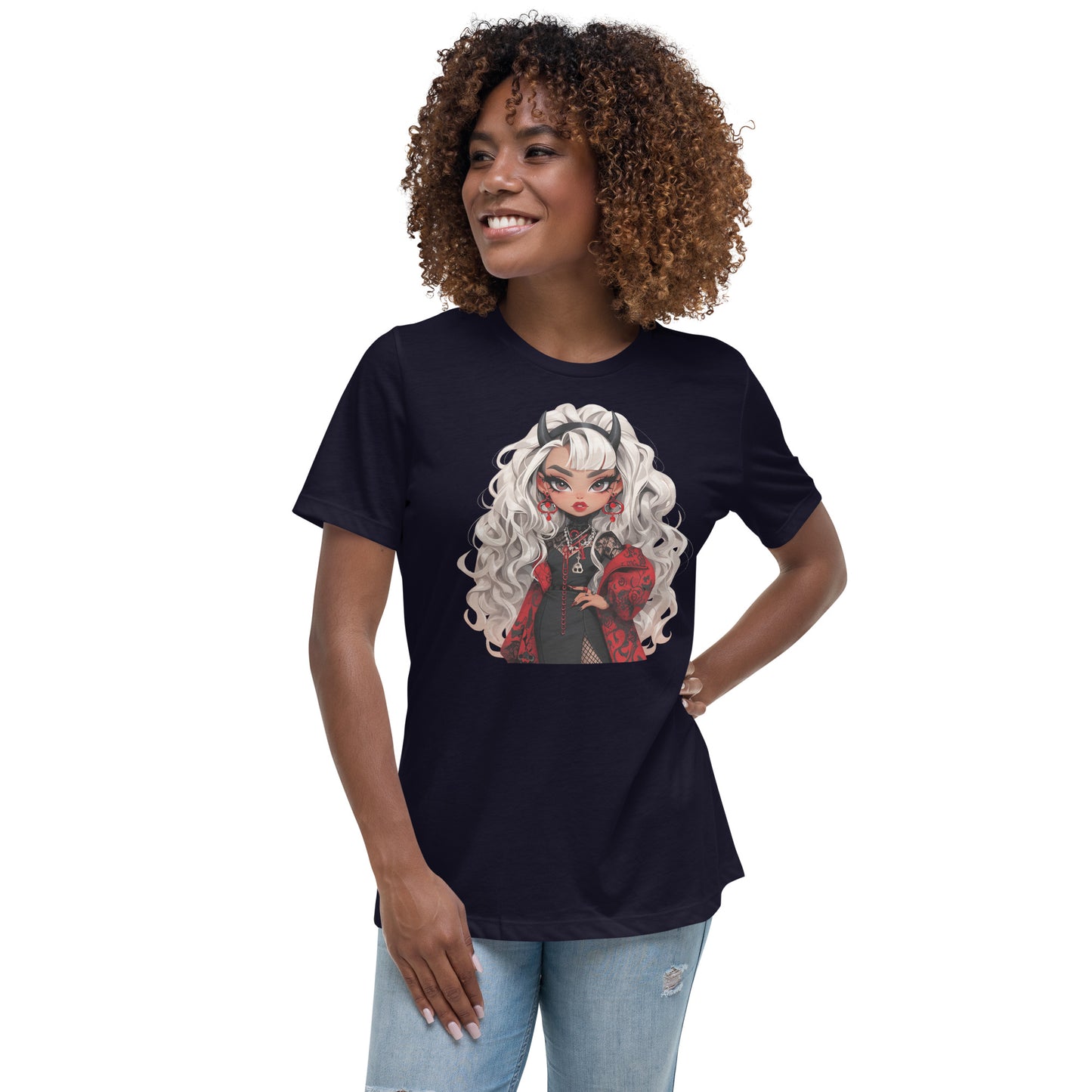 Gothic Devil Women's Relaxed T-Shirt