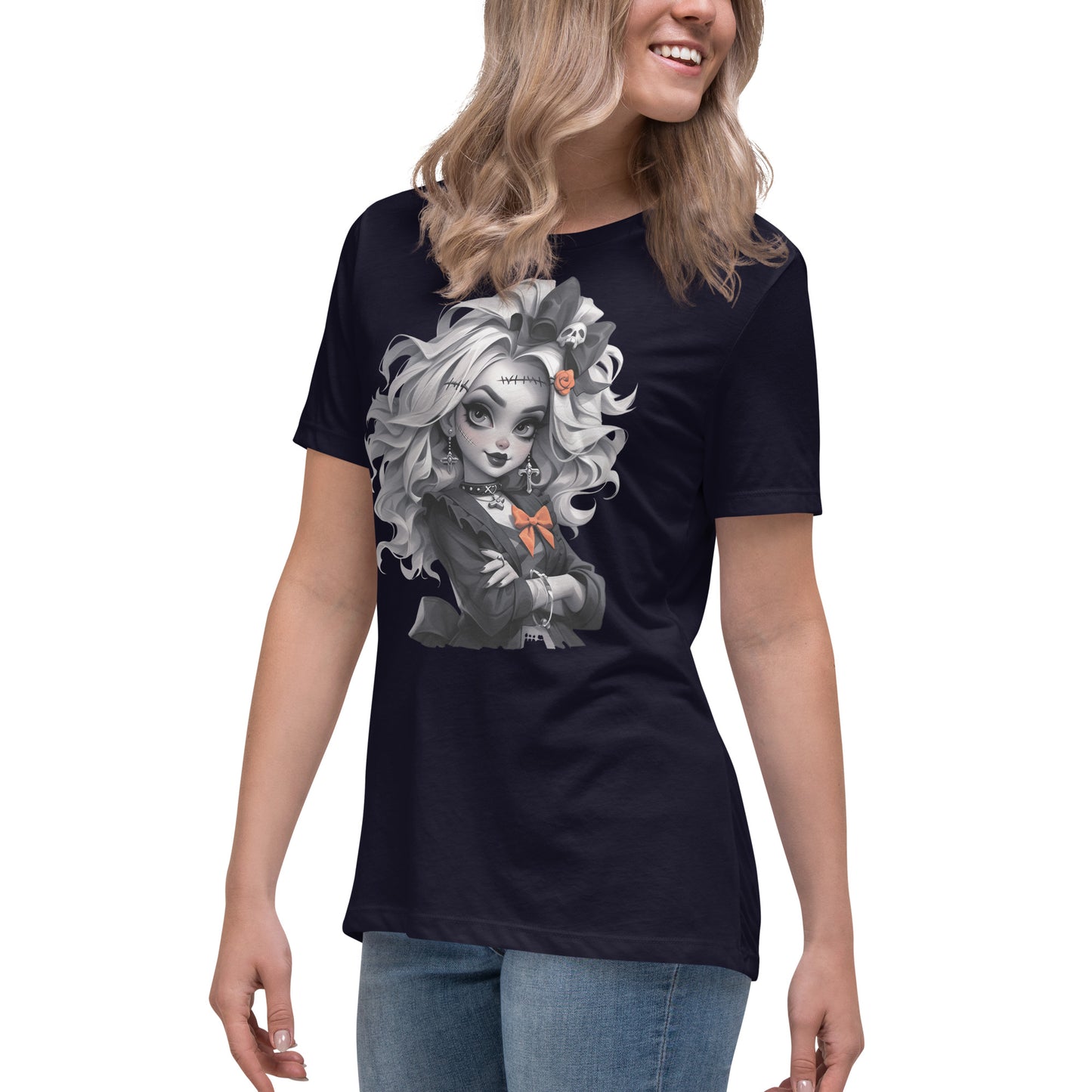 Spooky Gothic Women's Relaxed T-Shirt