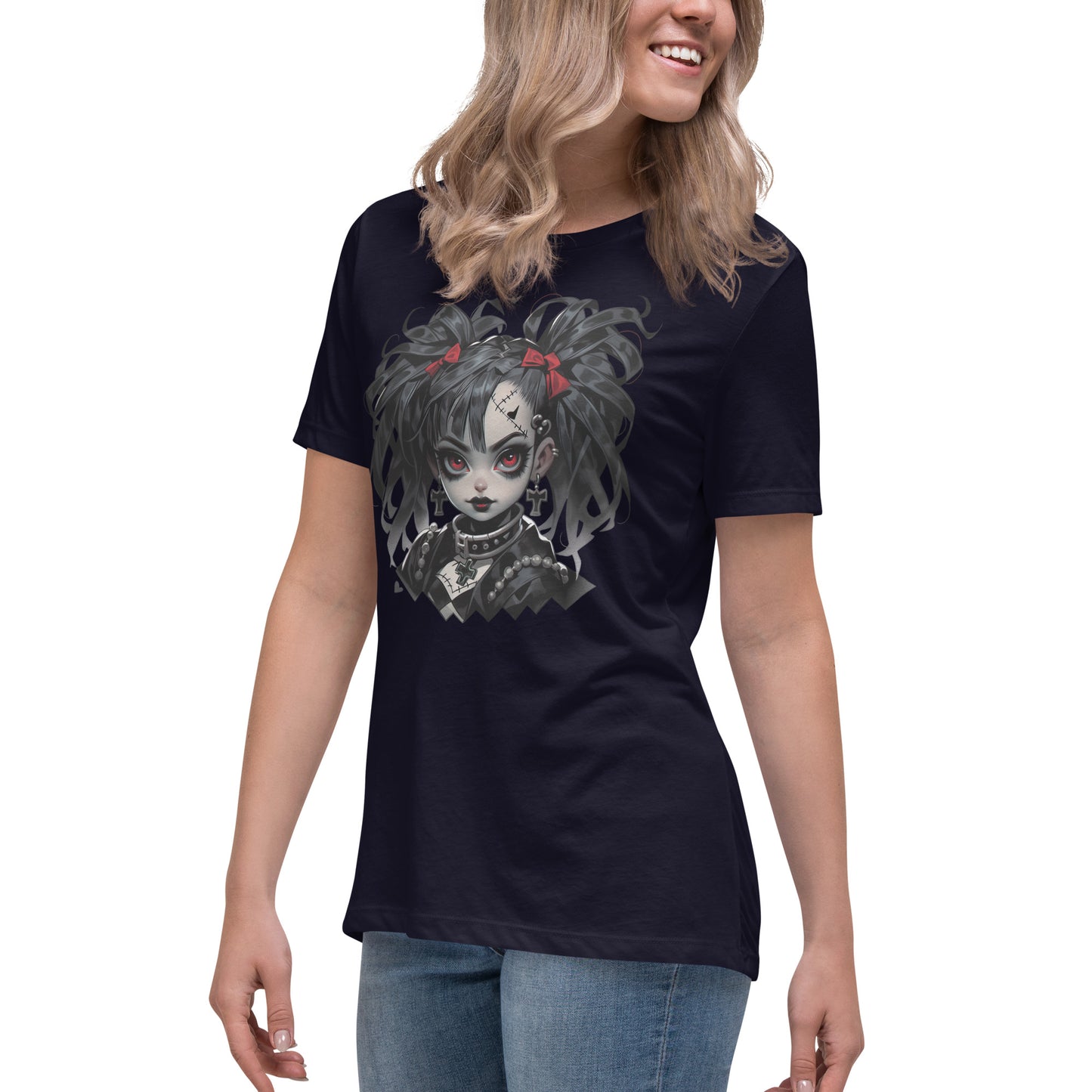 Punk Gothic Women's Relaxed T-Shirt