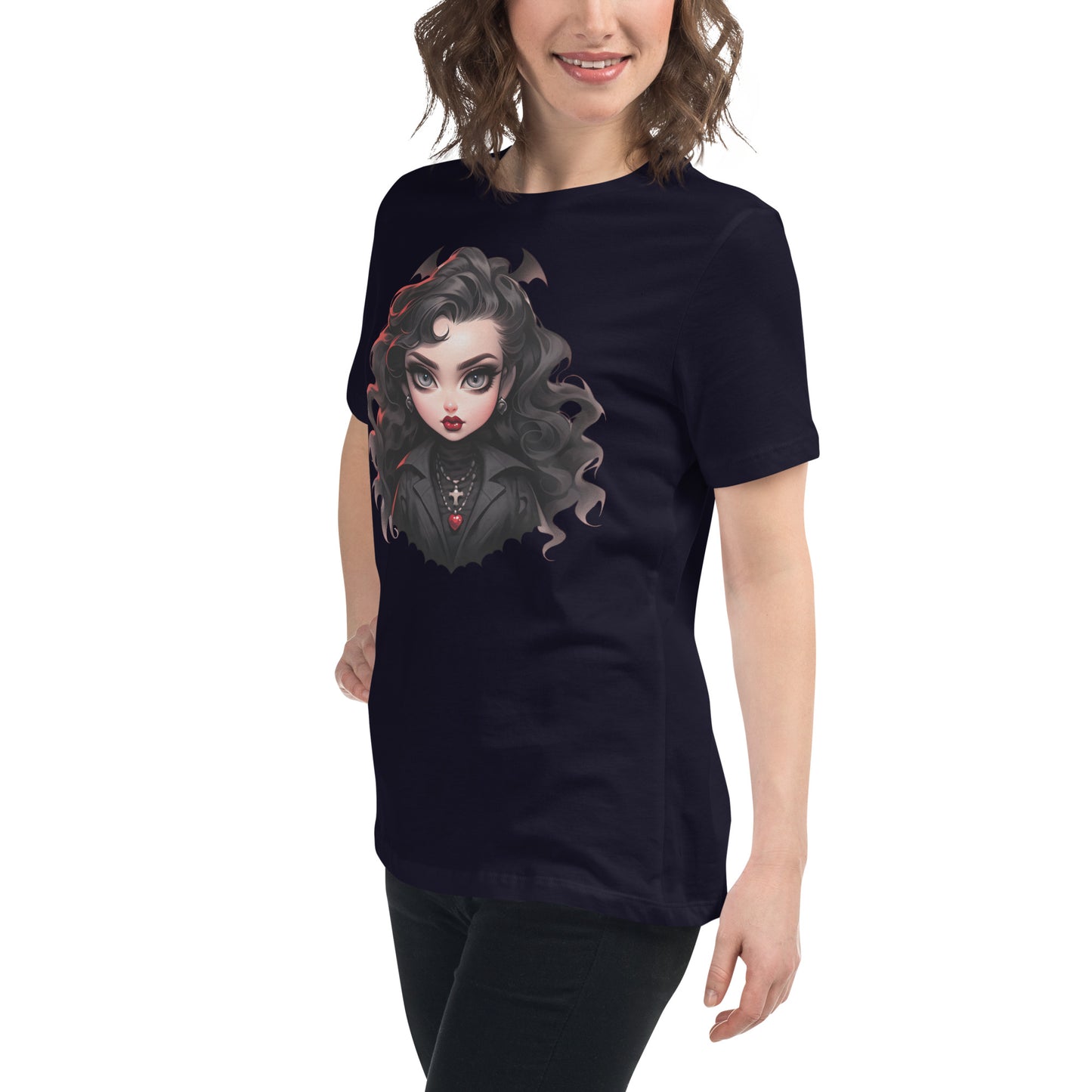 Gothic Vamp Women's Relaxed T-Shirt