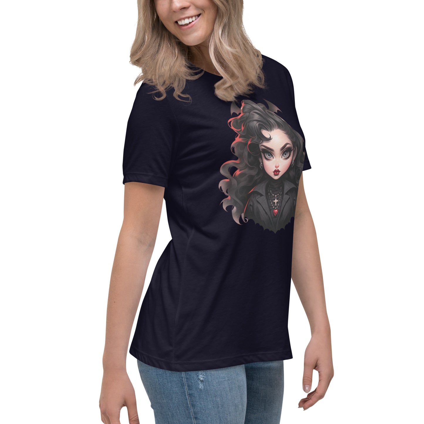 Gothic Vamp Women's Relaxed T-Shirt