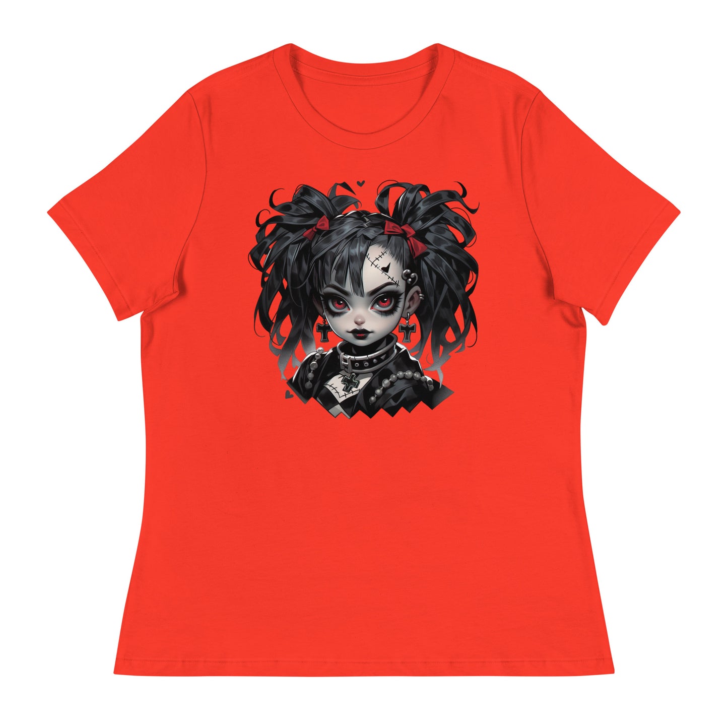 Punk Gothic Women's Relaxed T-Shirt