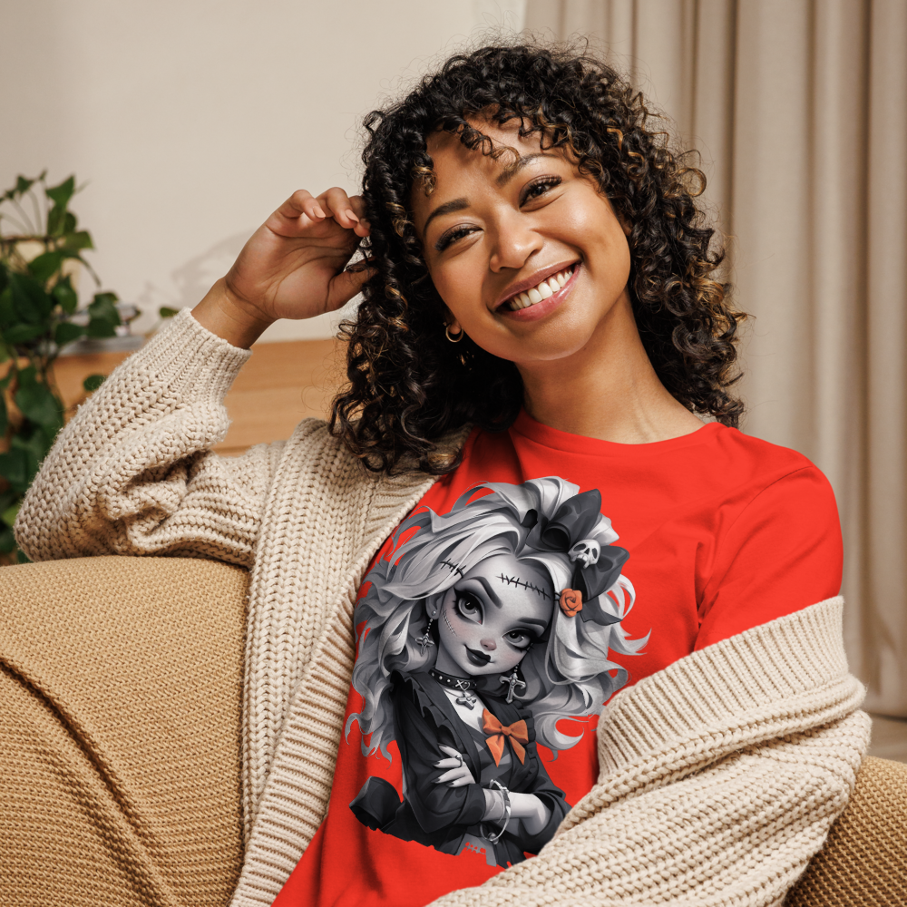 Spooky Gothic Women's Relaxed T-Shirt