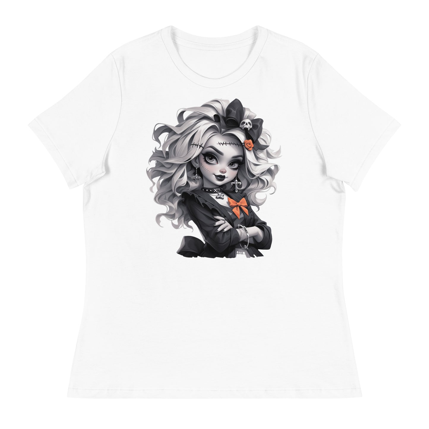 Spooky Gothic Women's Relaxed T-Shirt