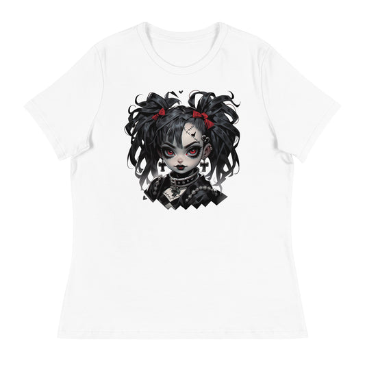 Punk Gothic Women's Relaxed T-Shirt