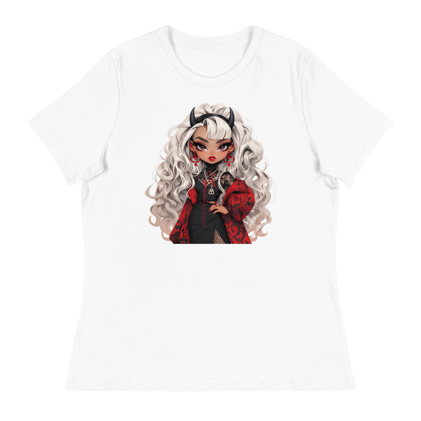 Gothic Devil Women's Relaxed T-Shirt